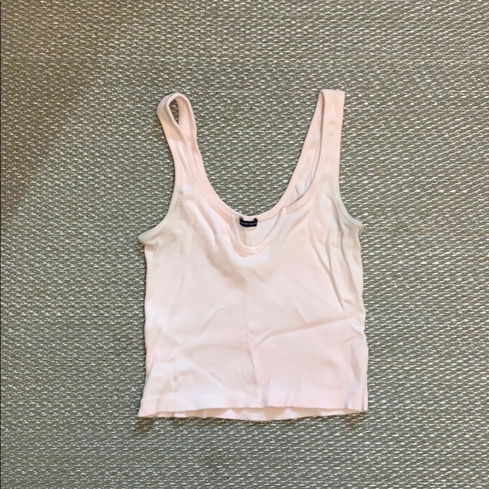 Brandy Melville Pink Crop Top